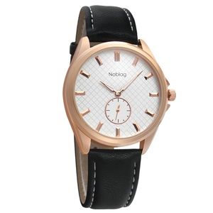 Noblag masterpiece watch men black Strap